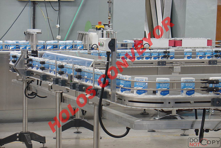 Module Flexible Conveyor For Beverage & Dairy